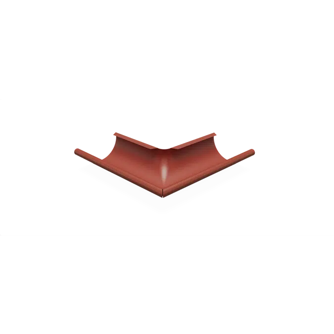 Gutter Angle Outer Diameter: 125 mm Angle: 90 Degrees