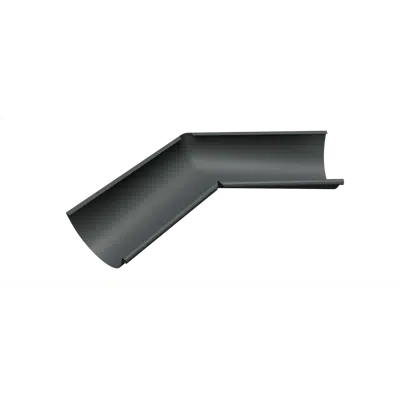 bilde for Gutter Angle Inner Diameter: 125 mm Angle: 135 Degrees