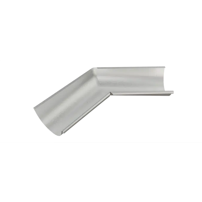 Gutter Angle Inner Diameter: 125 mm Angle: 135 Degrees