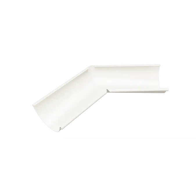 Gutter Angle Inner Diameter: 125 mm Angle: 135 Degrees