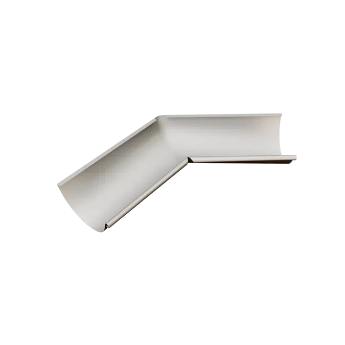 Gutter Angle Inner Diameter: 125 mm Angle: 135 Degrees