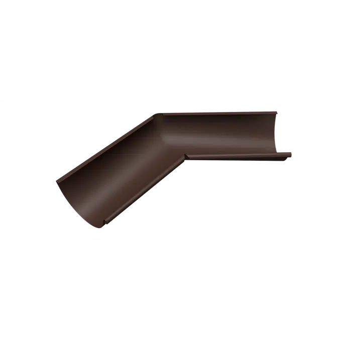 Gutter Angle Inner Diameter: 125 mm Angle: 135 Degrees