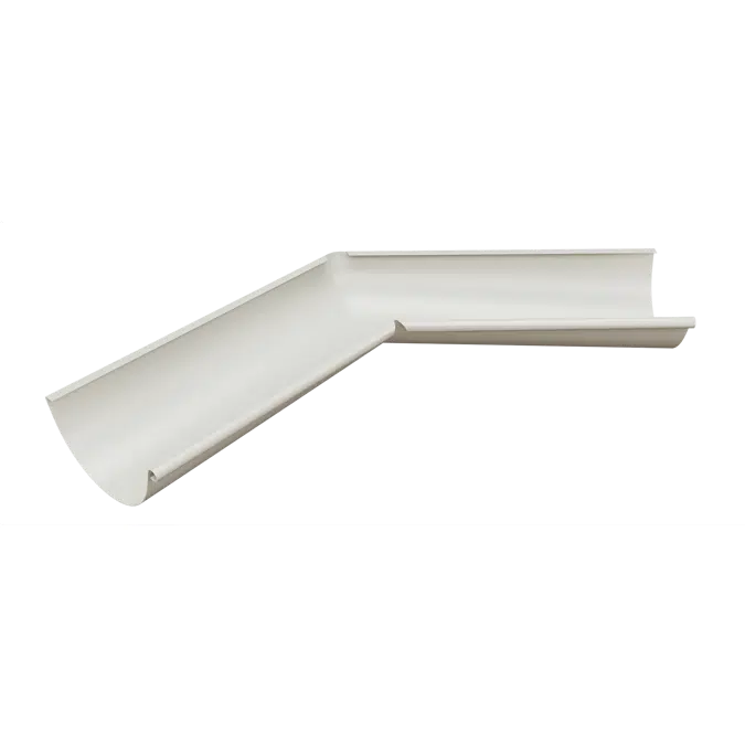 Gutter Angle Inner Diameter: 150 mm Angle: 135 Degrees
