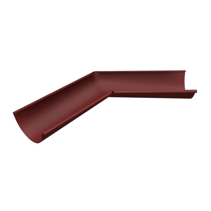 Gutter Angle Inner Diameter: 150 mm Angle: 135 Degrees