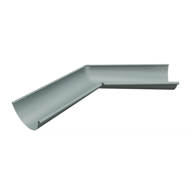 Gutter Angle Inner Diameter: 150 mm Angle: 135 Degrees