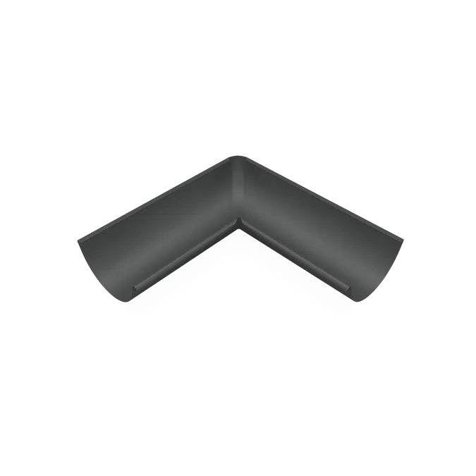 Gutter Angle Outer Diameter: 150 mm Angle: 90 Degrees