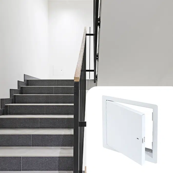 Fire-Rated Uninsulated Access Door with Exposed Flange