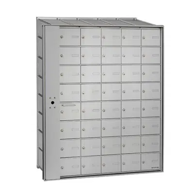Image for Recessed front-loading horizontal mailboxes HR-1000-LP-5X8