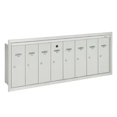 Image for VA-100-8 Recessed front-loading vertical mailboxes
