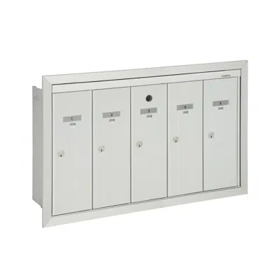 Image for VA-100-5 Recessed front-loading vertical mailboxes