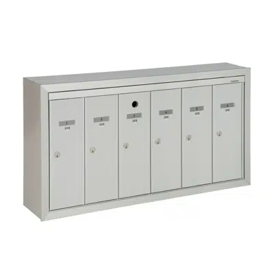 Image for VS-120-6 Wall-mounted front-loading vertical mailboxes