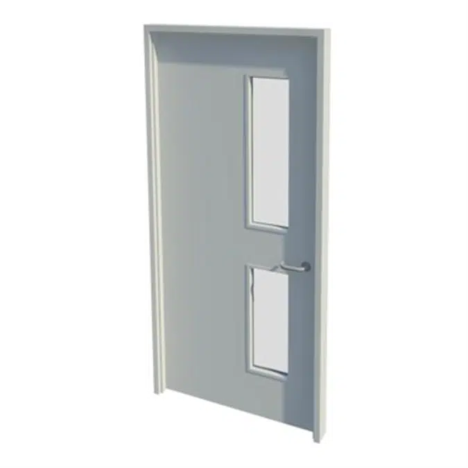 Series 2-7 30,60,90,120mm Single Leaf Fire Door NG9 