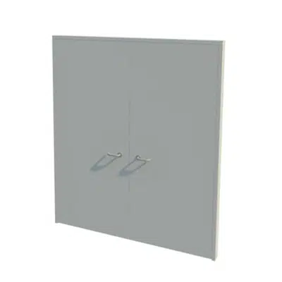 Image pour Series 2-7 30,60,90,120mm Double Leaf Fire Door NG0