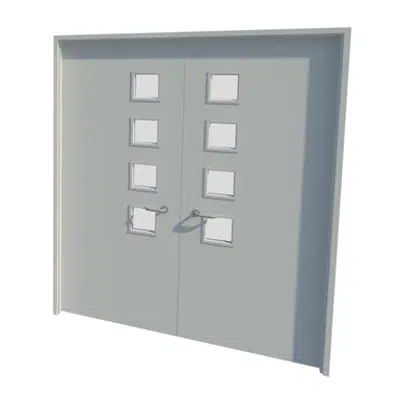 Image for Series 2-7 30,60,90,120mm Double Leaf Fire Door NG3