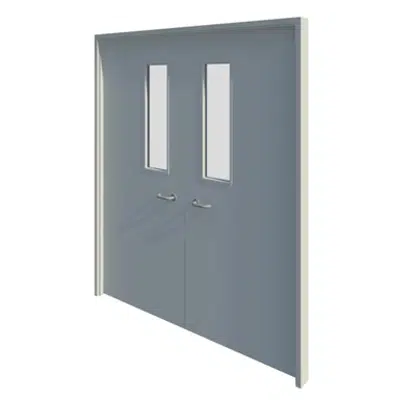 Image for Series 2-7 30,60,90,120mm Double Leaf Fire Door NG8