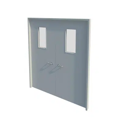 Imagem para Series 2-7 30,60,90,120mm Double Leaf Fire Door NG7}