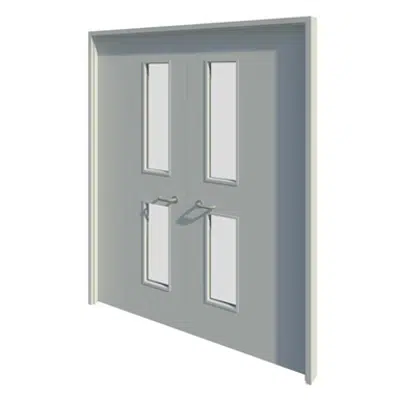 Image for Series 2-7 30,60,90,120mm Double Leaf Fire Door NG9