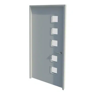 Image for Series 2-7 30,60,90,120mm Single Leaf Fire Door NG4
