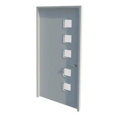 Image pour Series 2-7 30,60,90,120mm Single Leaf Fire Door NG4