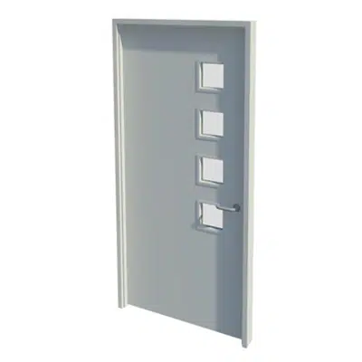 afbeelding voor Series 2-7 30,60,90,120mm Single Leaf Fire Door NG3 