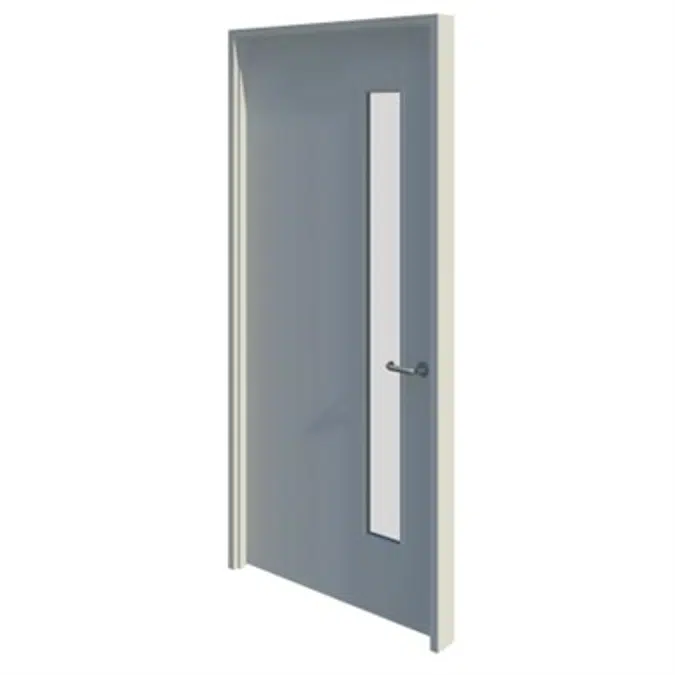 Series 2-7 30,60,90,120mm Single Leaf Fire Door NG12