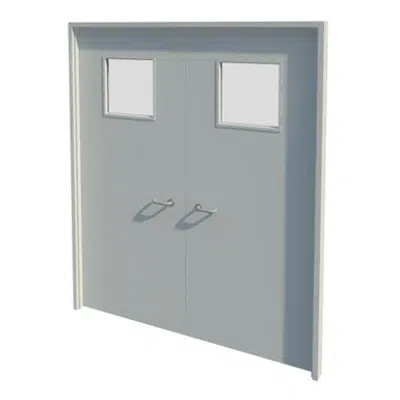 afbeelding voor Series 2-7 30,60,90,120mm Double Leaf Fire Door NG11