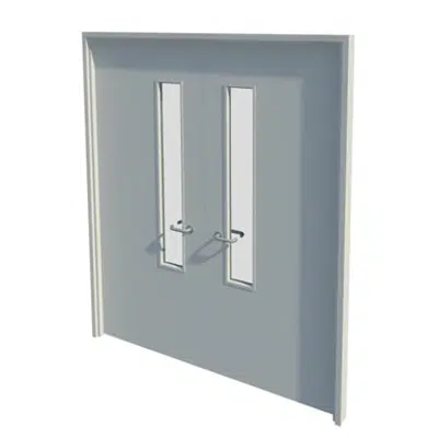 kép a termékről - Series 2-7 30,60,90,120mm Double Leaf Fire Door NG6