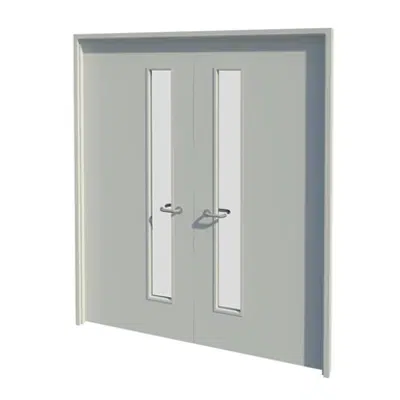 Image pour Series 2-7 30,60,90,120mm Double Leaf Fire Door NG12