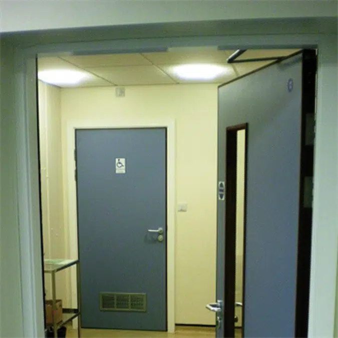 Series 2-7 30,60,90,120mm Single Leaf Fire Door NG8 