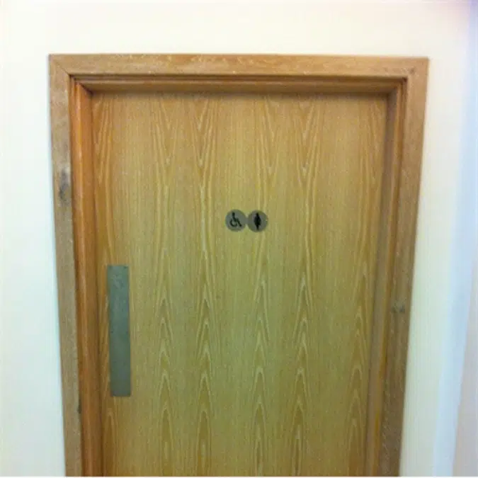Series 2-7 30,60,90,120mm Single Leaf Fire Door NG8 