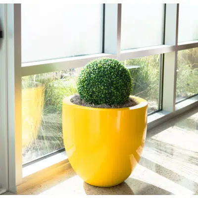 Image for Alzira Round Tapered Plant Pot