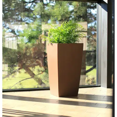 Image for Toulan Tapered Tall Square Planter