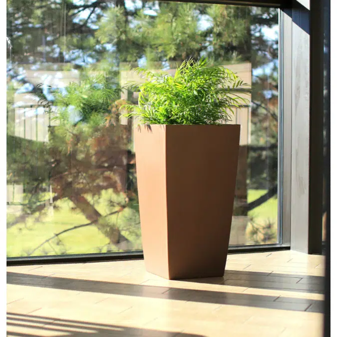 Toulan Tapered Tall Square Planter