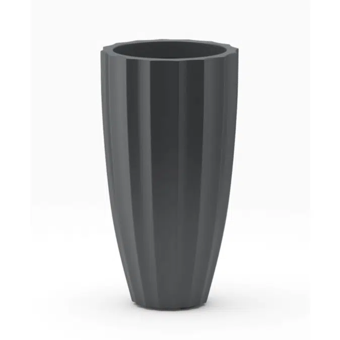 San Jose Tall Fluted Planter Pot