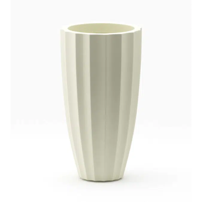 San Jose Tall Fluted Planter Pot