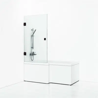 изображение для Shower screens 180_Bathtub-screen