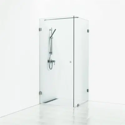 изображение для Shower screens 180 Corner shower 90x100-kombi