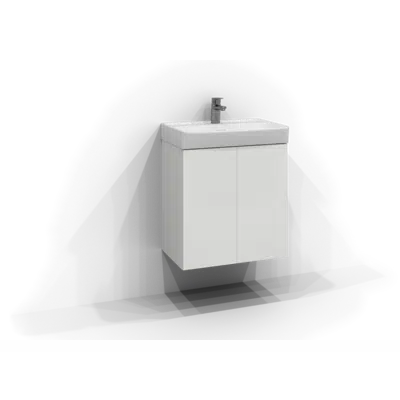 画像 Bloc Vanity Unit 55x35 2D