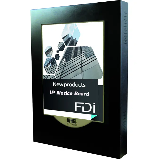 BIM objects Free download! DIGITAL NOTICE BOARD BIMobject