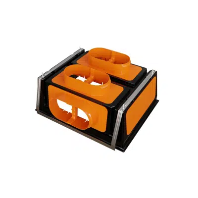 画像 Modulable plenum for air supply and return air grille
