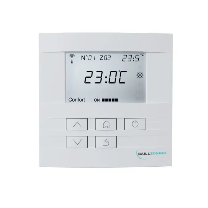 HVAC Zoning System Thermostat