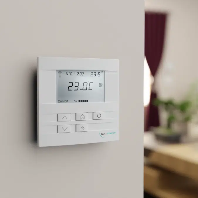 HVAC Zoning System Thermostat