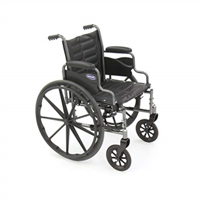 BIM objects Free download! Invacare Tracer EX2 Wheelchair, with Desk