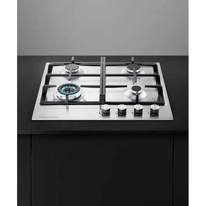 60cm Series 7 4 Burner Gas Cooktop, LPG