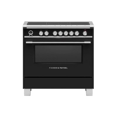 Induction Range, 36", 5 Zones with SmartZone, Self-cleaning图像