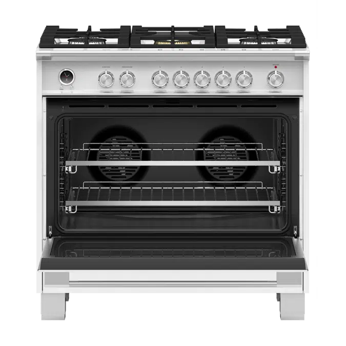 36" Series 9 Classic 5 Burner Dual Fuel Self-Cleaning Range