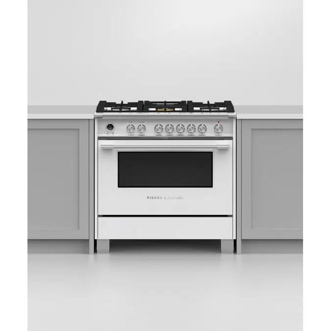 36" Series 9 Classic 5 Burner Dual Fuel Self-Cleaning Range
