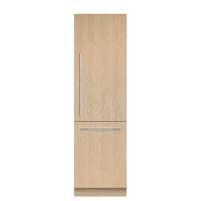Objetos BIM - ¡Descarga gratis! Integrated Refrigerator Freezer, 61cm ...