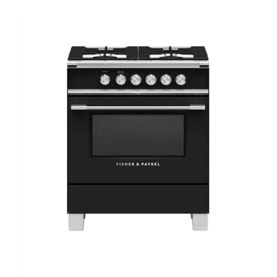 30" Series 7 Classic 4 Burner Gas Range-OR30SCG4B1 için görüntü