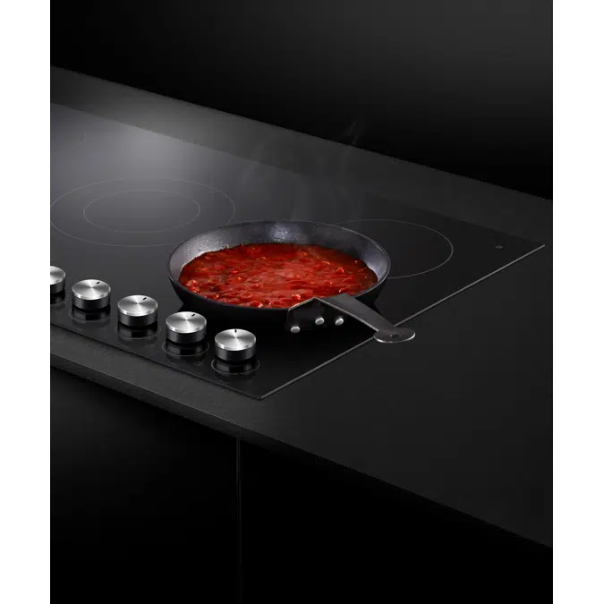 90cm Series 5 5 Element Electric Cooktop